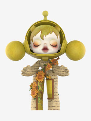 MEGA α SKULLPANDA 1000% Van Gogh Museum Sunflowers